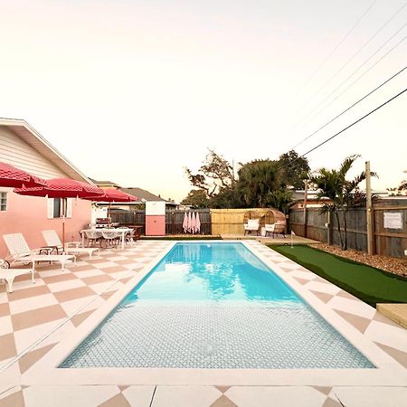 Luxury Villa 3 Blocks From The Beach With Pool A Fire Pit And Outdoor Oasis Cap Carnaveral Extérieur photo